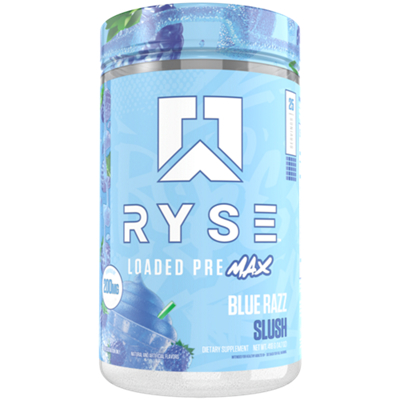 Loaded Pre Max - 200 mg - Blue Razz Slush (25 Servings)