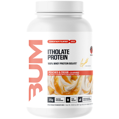 Isolate Whey Protein Powder Mix - 25g Protein - Peaches & Cream (25 Servings)