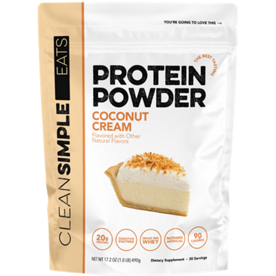 Grass Fed Whey Protein Powder - Coconut Cream (20 Servings / 17.2 Oz.)