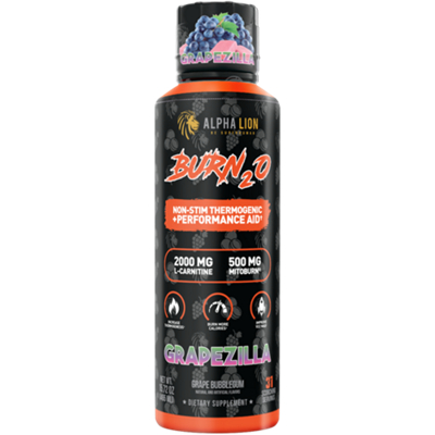 Burn 2 O - Non Stim Thermogenic + Performance Aid - Grapezilla (31 Servings)