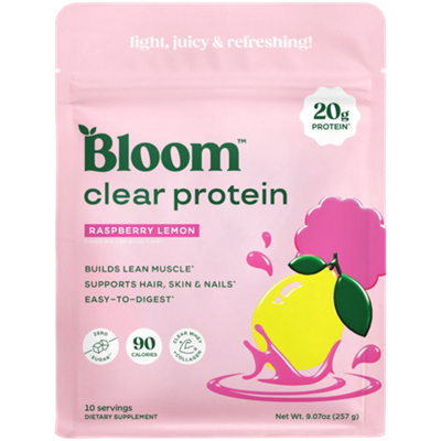 Clear Protein Powder - 20g Clear Whey Protein Isolate - Raspberry Lemon (10 Servings)