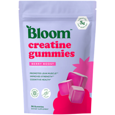 Creatine Gummies - 5g 100% Micronized Creatine - Berry Boost (36 Gummies)