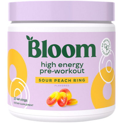 High Energy Pre Workout - Sour Peach Ring (25 Servings)