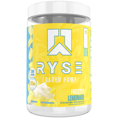 Loaded Pump Non-Stim Pre-Workout Powder - 200mg Peptipump - Frosted Lemonade (25 Servings)