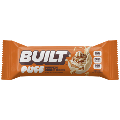 Built Puff Protein Bar - 15g Protein - Pumpkin Cookie Chunk (1 Bar)