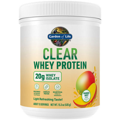Clear Whey Protein - 20g Whey Isolate - Mango Mist (15.3 oz./15 Servings)