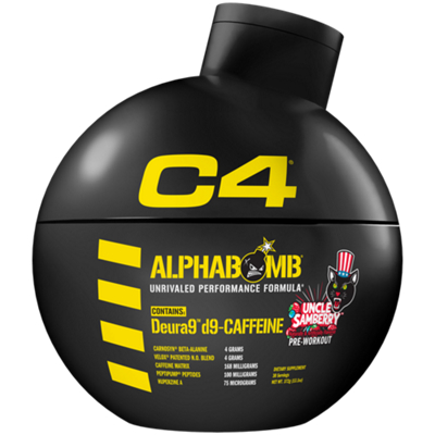 AlphaBomb Unrivaled Performance Formula -Deura9 d9-Caffeine - Uncle Samberry (30 Servings)