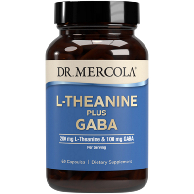 L-Theanine Plus GABA - 200 mg L-Theanine & 100 mg GABA (60 Capsules)