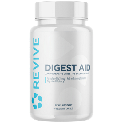 Digestive Aid - Comprehensive Digestive Enzyme Blend (60 Vegetarian Capsules)