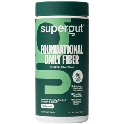 Foundational Daily Fiber Powder - Supports Healthy Gut Microbiome - Unflavored (20 Servings)