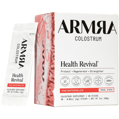 Colostrum Health Revival - Protect, Regenerate & Strengthen - Watermelon (30 Travel Sticks)
