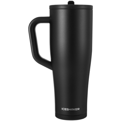 IceShaker Bottle - Black (40 oz.)