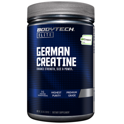 German Creatine with Creapure® - 5G Per Serving - Enhance Strength, Size & Power - Unflavored (18.3 Oz. / 100 Servings)