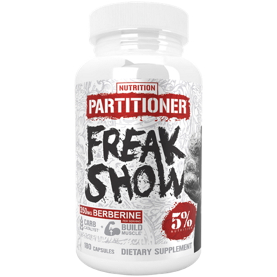 Partitioner Freak Show with 350mg Berberine (180 Capsules)