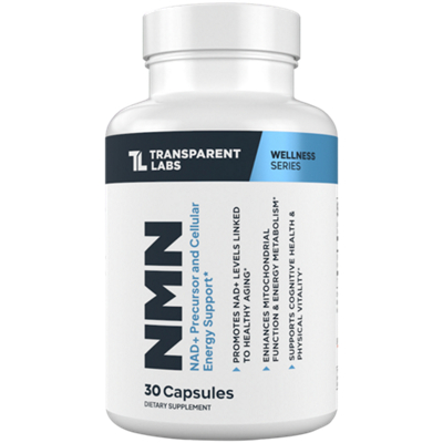 NMN - Promotes NAD+ Levels - Healthy Aging, Enhances Mitochondrial Function & Energy Metabolism (30 Capsules)