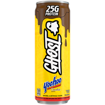 GHOST Protein Drink - 25g Protein - Yoo-Hoo Chocolate Limited Time Flavor (12 Drinks, 11 Fl Oz. Each)
