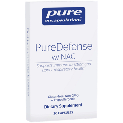 Pure Defense with NAC - Supports Immune Function & Upper Respiratory Health (20 Capsules)