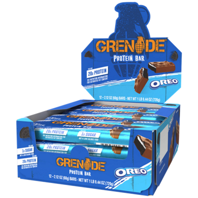 Protein Bar - 20g Protein - Oreo (12 Pack)