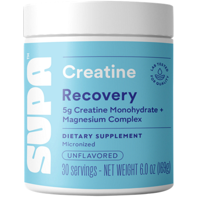 Creatine Recovery - 5g Creatine Monohydrate + Magnesium Complex - Unflavored (6.00 oz./30 Servings)