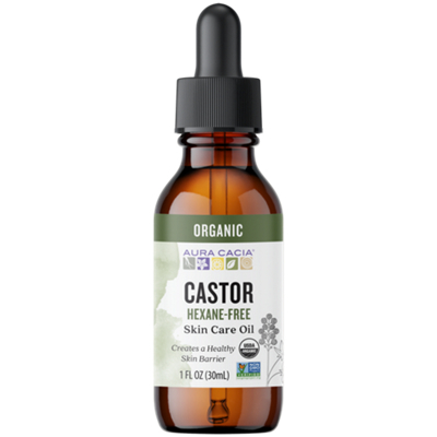 Castor Oil - Creates a Healthy Skin Barrier (1 fl oz.)