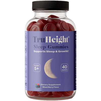 Sleep Gummies - Supports Sleep & Growth - Mixed Berry (40 Gummies)