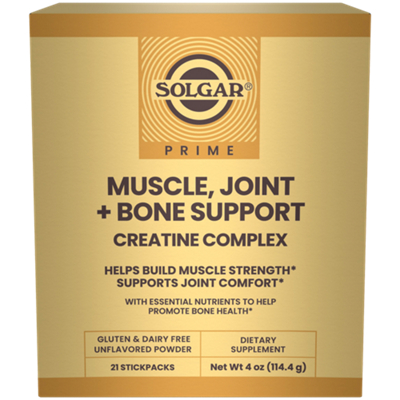 Muscle, Joint & Bone Support Creatine Complex - Muscle Strength & Joint Comfort (21 Stick Packs)