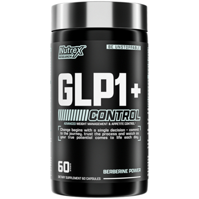 GLP1+ Control - Berberine Powder - Supports Appetite Control (60 Capsules)