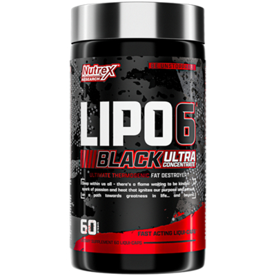 Lipo6 - Black Ultra Concentrate - Fat Destroyer (60 Capsules)