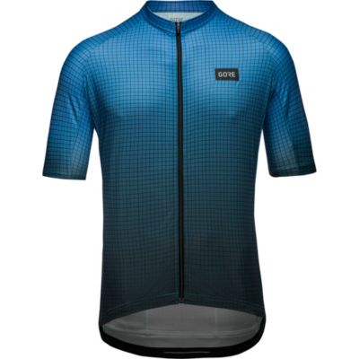 Grid Fade Jersey Mens