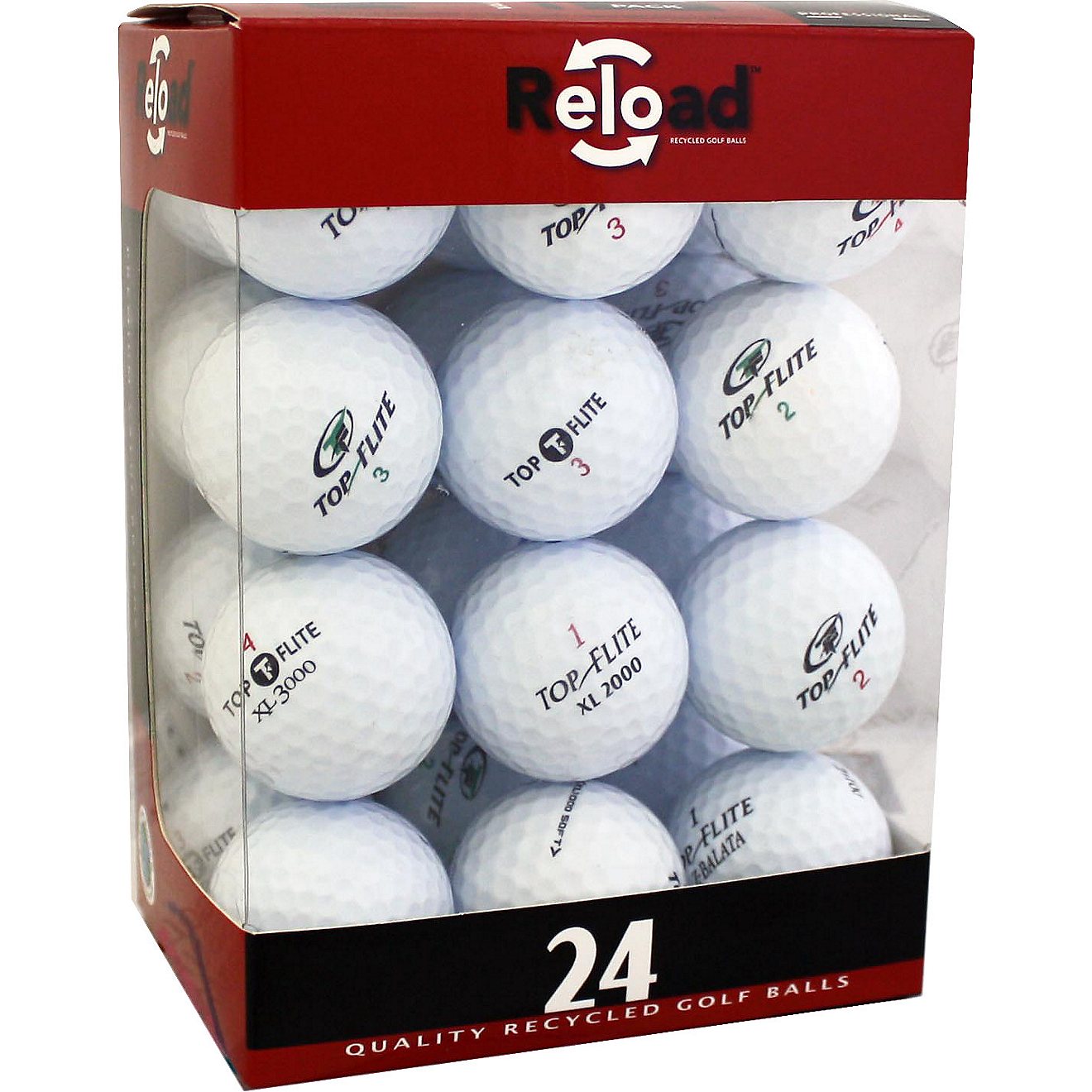 Reload™ Value Brands Recycled Golf Balls 24-Pack                                                                               - view number 1