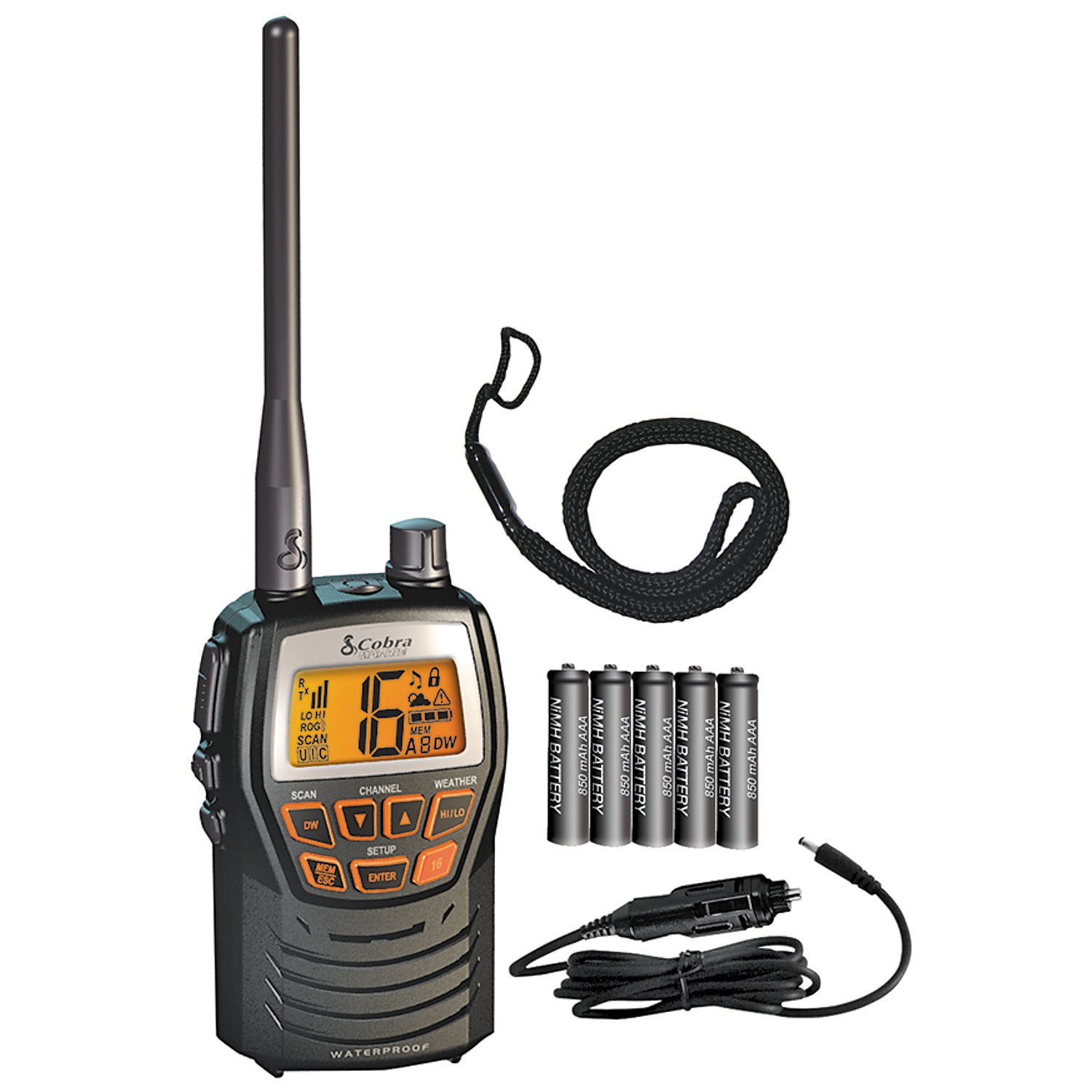 Cobra MR HH125 Handheld Marine VHF Radio Academy