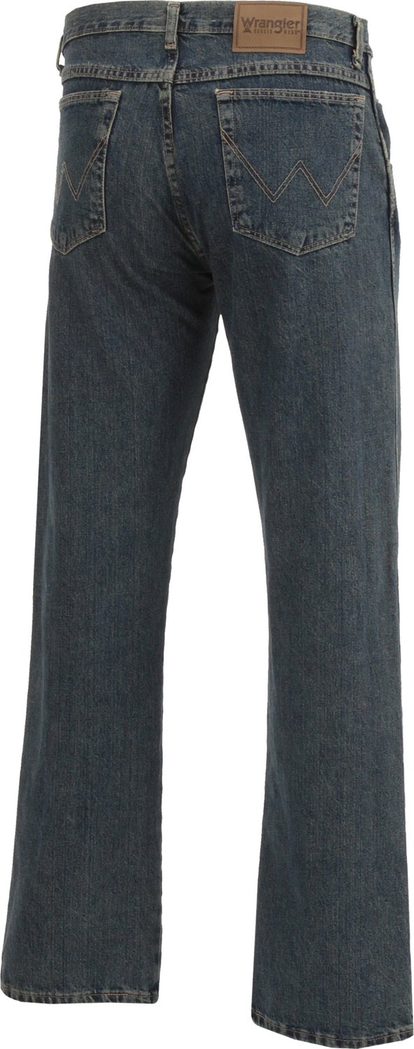 wrangler men's rugged wear relaxed fit jean