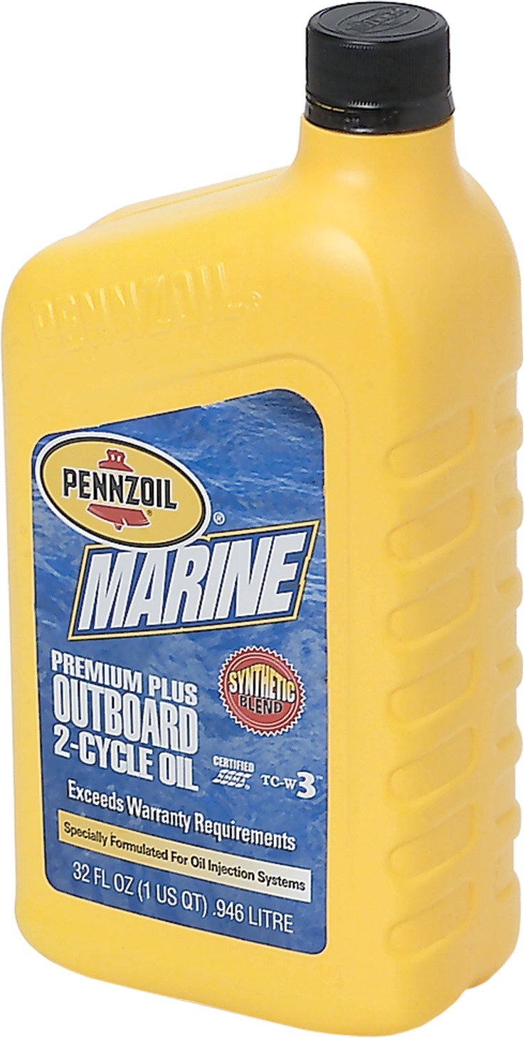 Pennzoil Marine Premium Plus 1 qt. Synthetic Blend 2Cycle Engine Oil