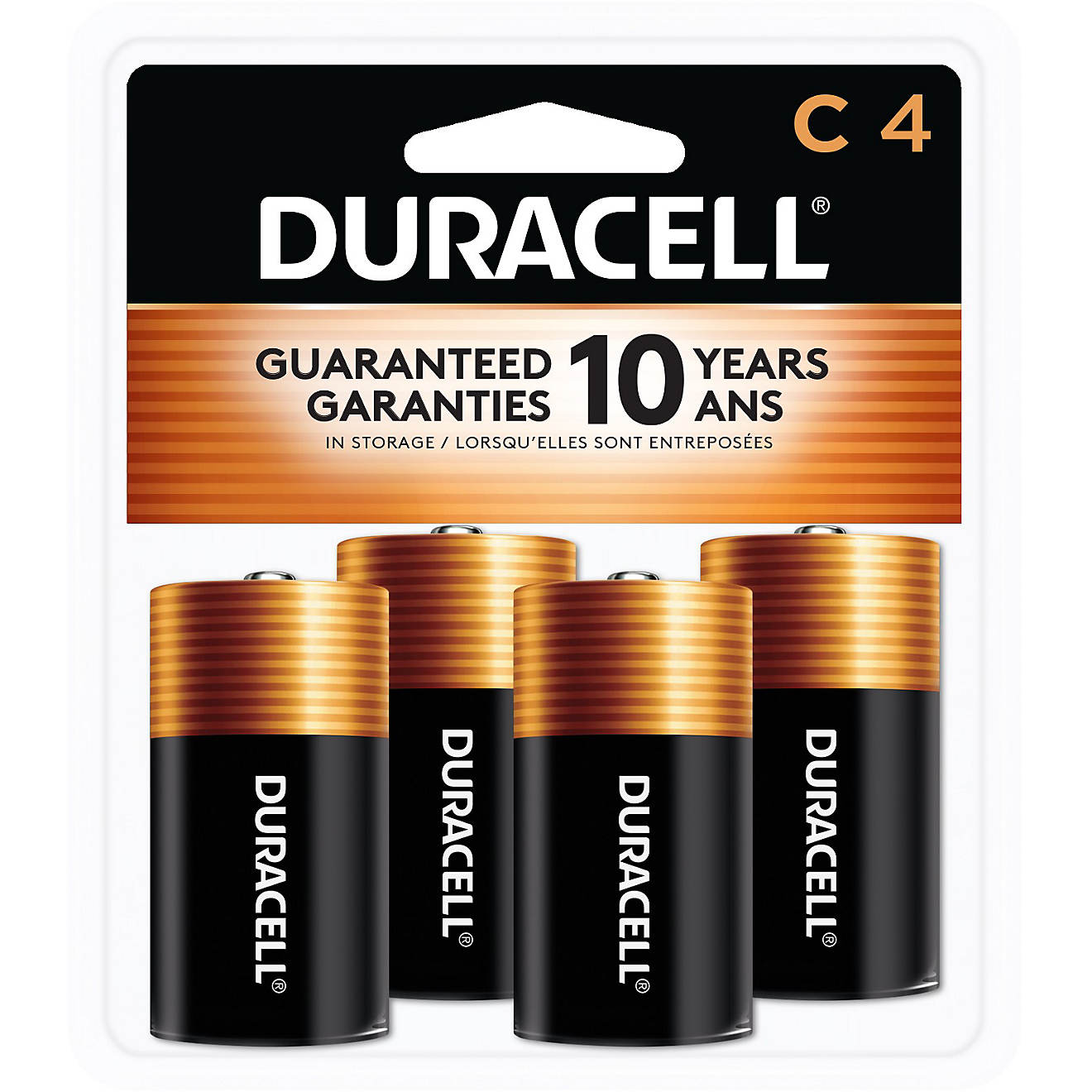 Duracell Coppertop C Batteries 4-Pack                                                                                            - view number 1