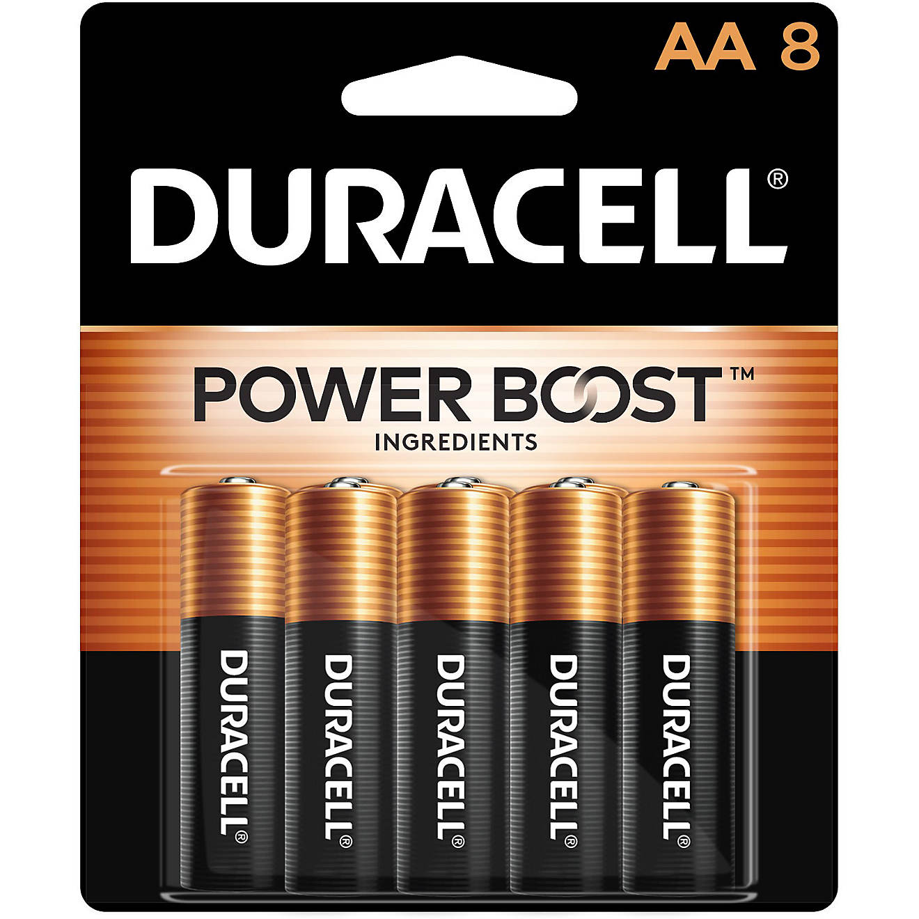Duracell Coppertop AA Batteries 8-Pack                                                                                           - view number 1