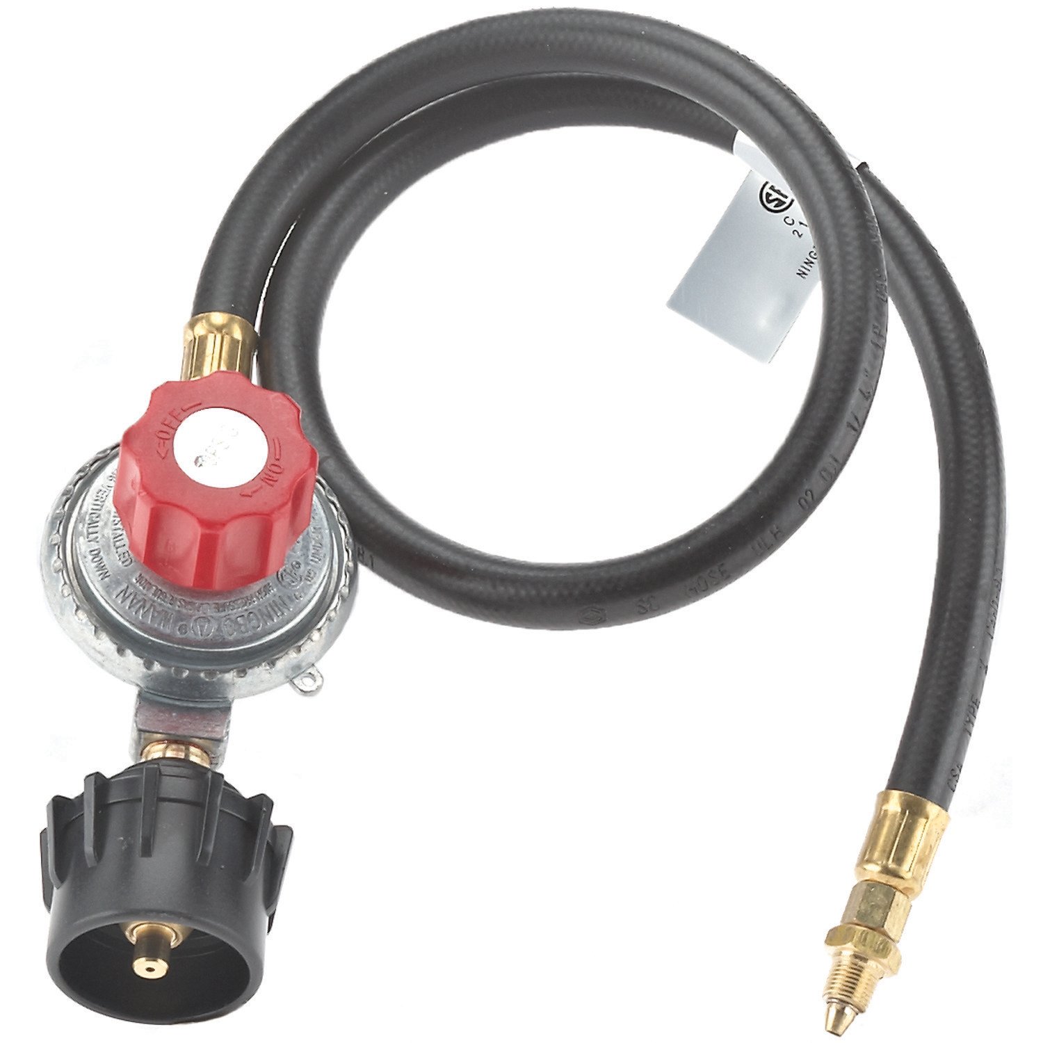 Outdoor Gourmet Male HighPressure Regulator with Hose Academy