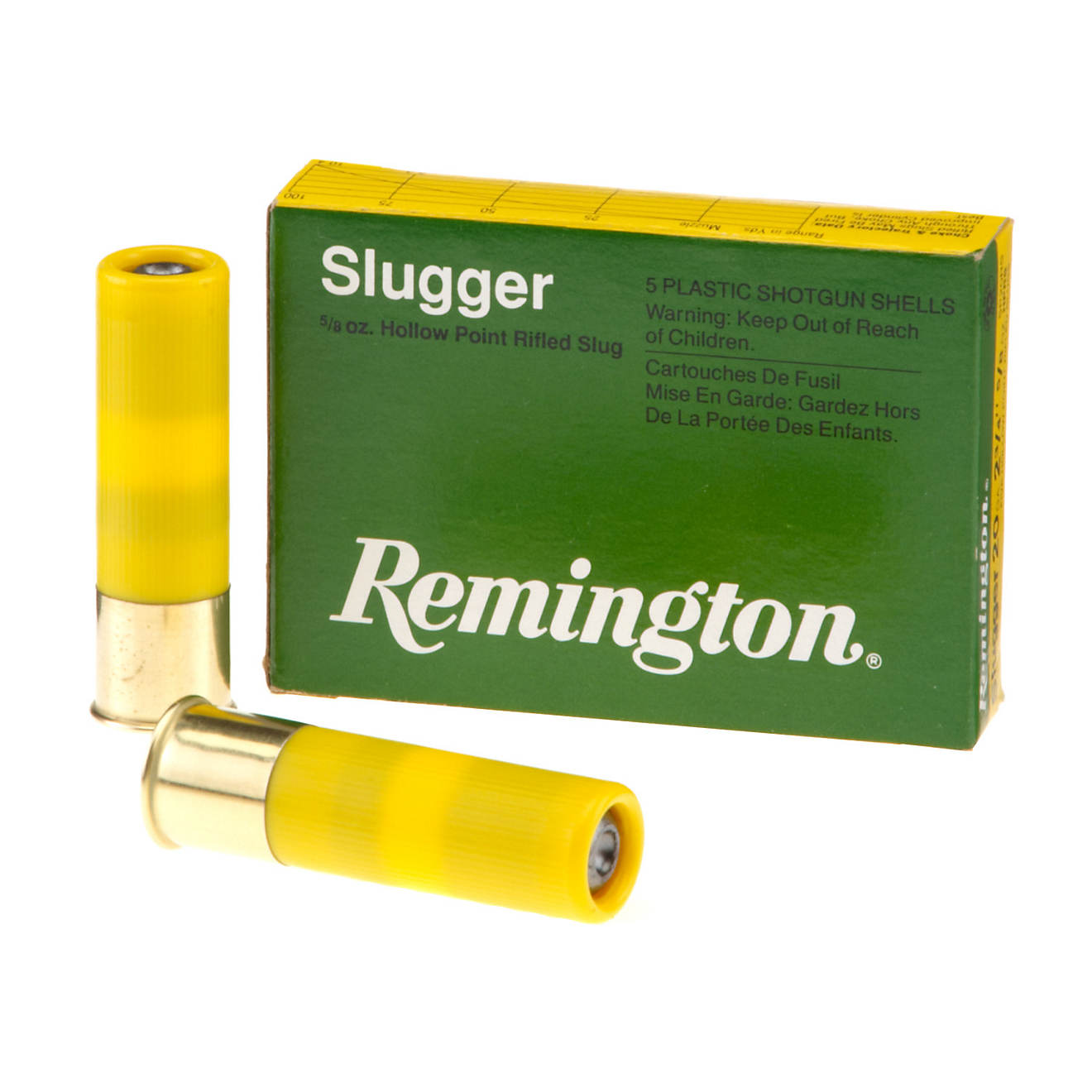 Remington Slugger 20 Gauge Rifled Slugs - 5 Rounds                                                                               - view number 1
