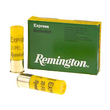 Remington Express 20 Gauge Buckshot - 5 Rounds                                                                                  
