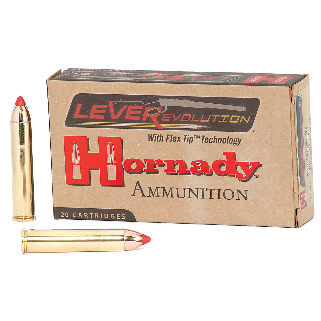 Hornady LEVERevolution® FTX® .444 Marlin 265-Grain Ammunition                                                                  - view number 1
