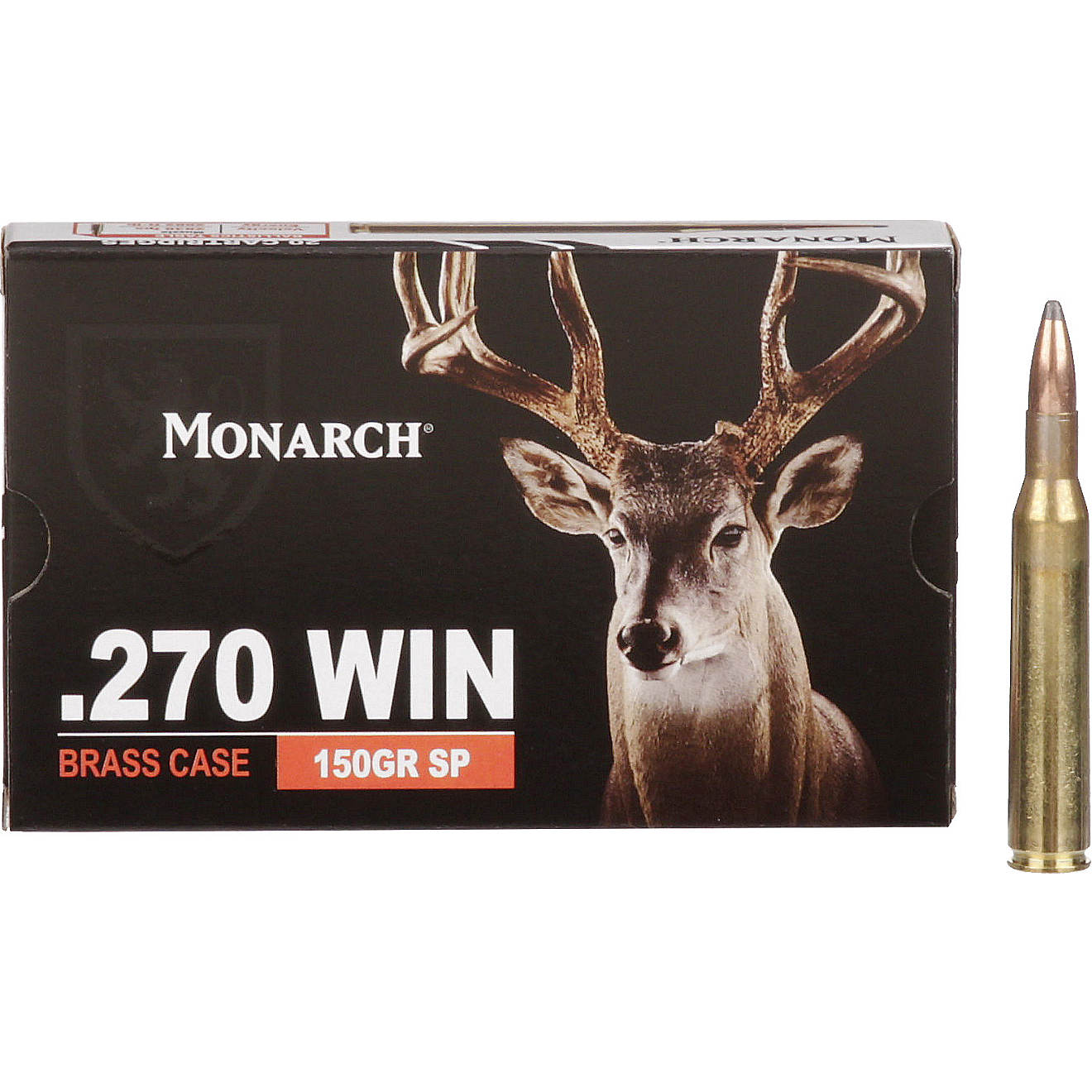 Monarch® SP .270 Winchester 150-Grain Rifle Ammunition - 20 Rounds                                                              - view number 1