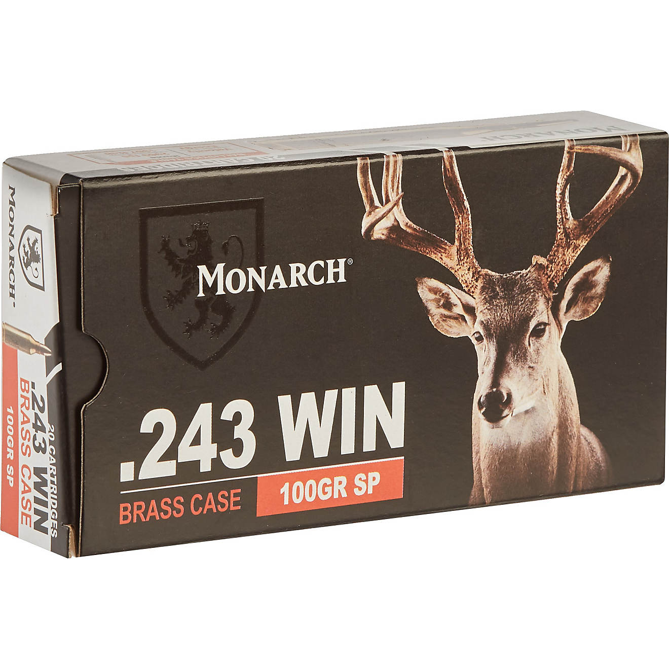 Monarch® SP .243 Winchester 100-Grain Rifle Ammunition - 20 Rounds                                                              - view number 1