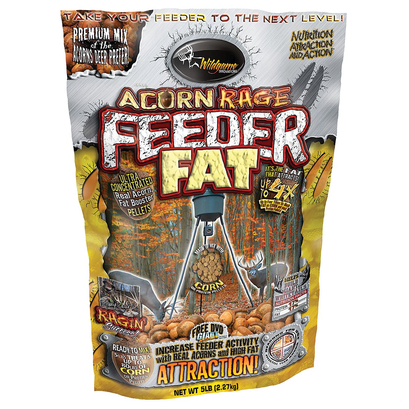 Wildgame Innovations Acorn Rage Feeder Fat™ 5 lb. Deer Attractant                                                              - view number 1