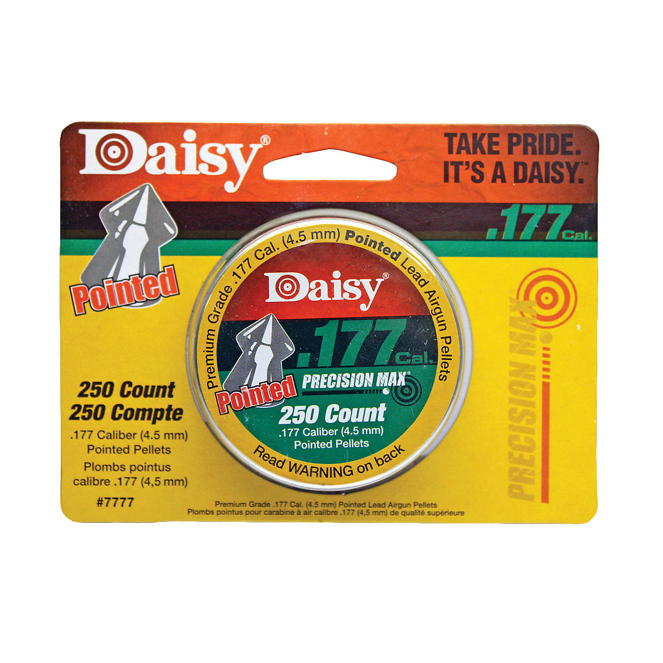 Daisy® .177 Caliber Pointed Pellets 250-Pack                                                                                    - view number 1