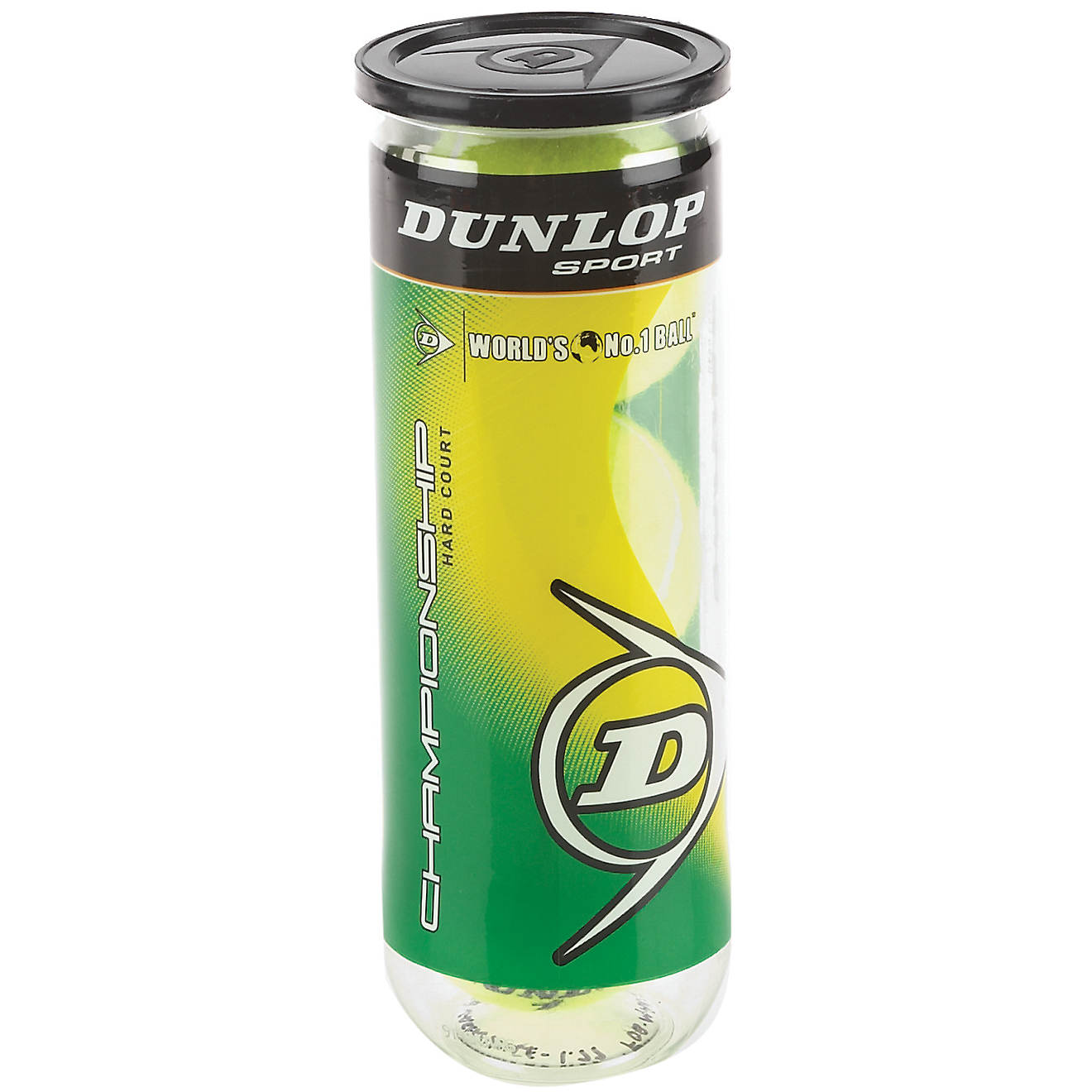 Dunlop Championship Hard Court Tennis Balls 1 Can/3-Pack                                                                         - view number 1