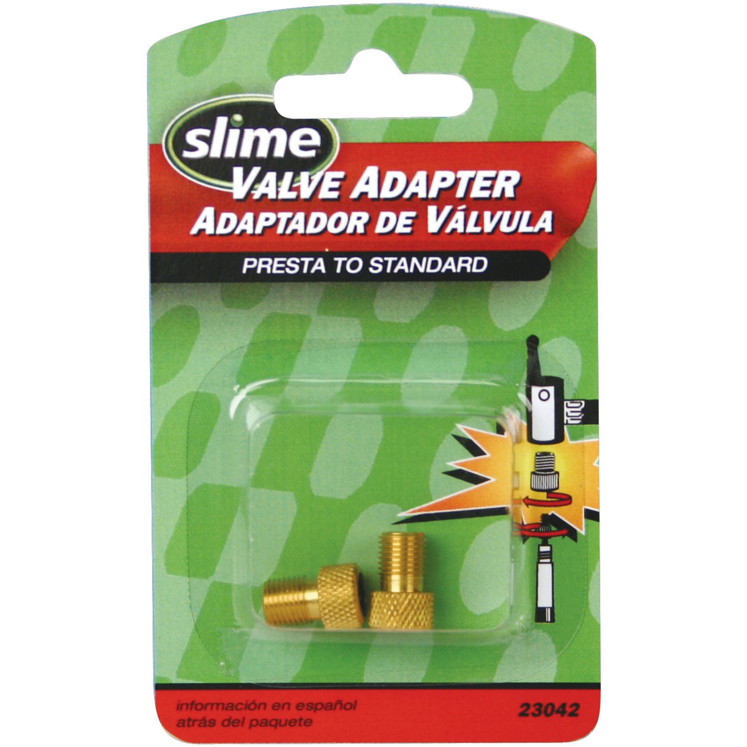 slime valve adapter presta to schrader