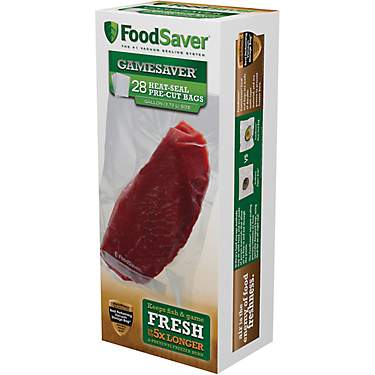 FoodSaver GameSaver® 1-Gallon Precut Vacuum Packaging Bags 28-Pack                                                             
