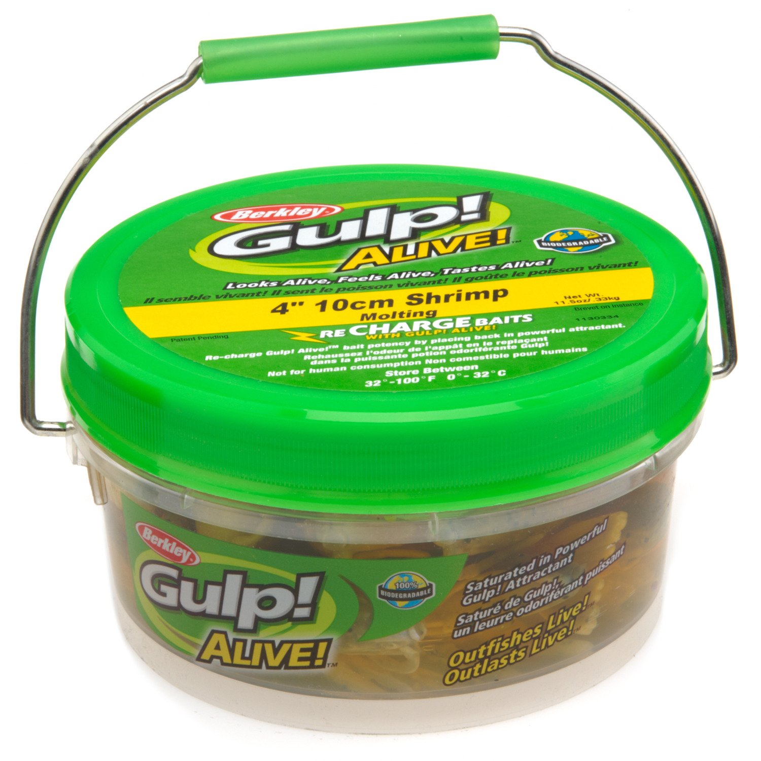 Berkley® Gulp!® Alive!™ 4" Shrimp Small Bucket Academy