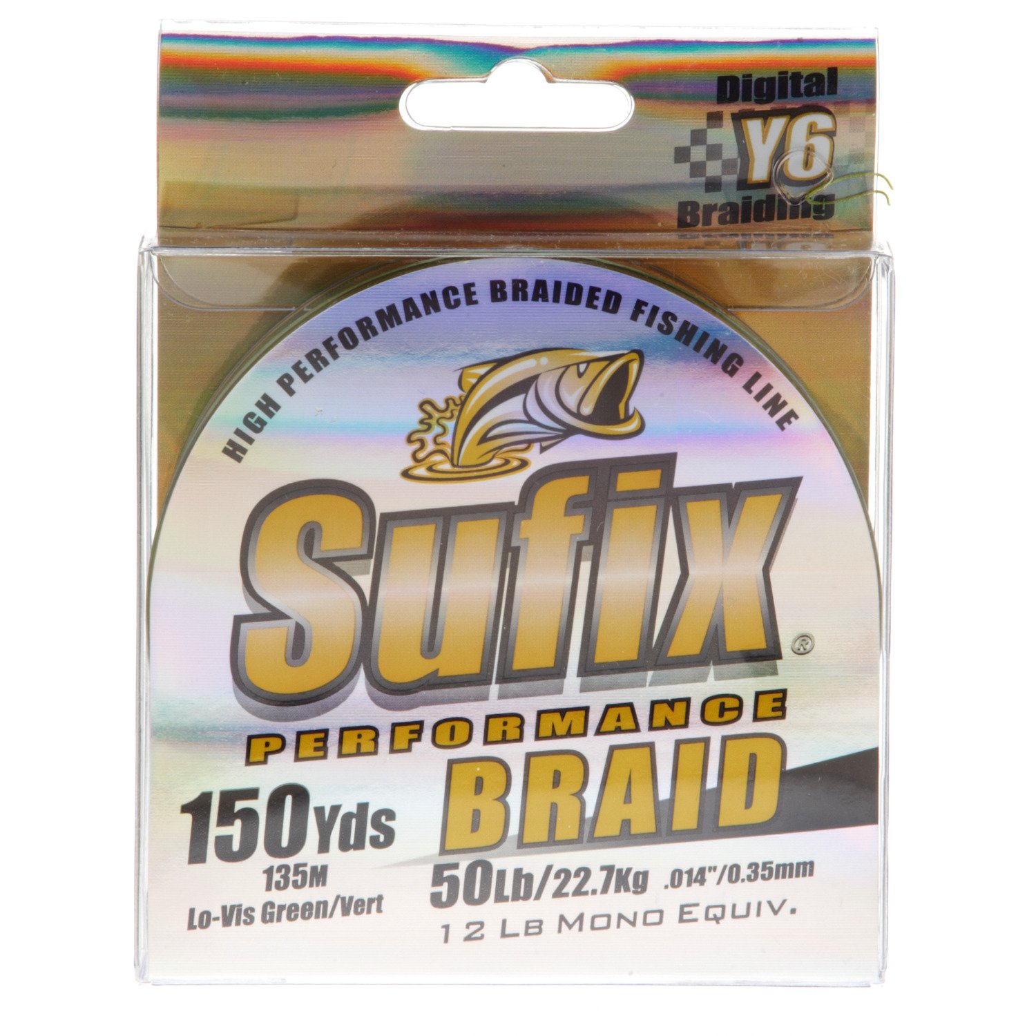 Sufix Performance Braid 50 lb 150 yards Braided Fishing Line Academy