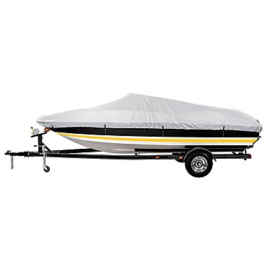 Marine Raider Silver Series Model D Boat Cover For 17' - 19' V-Hulls And Runabouts