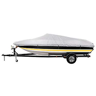 Marine Raider Silver Series Model E Boat Cover For 20' - 22' V-Hull Runabouts And V-Hull Pro-Style B                            